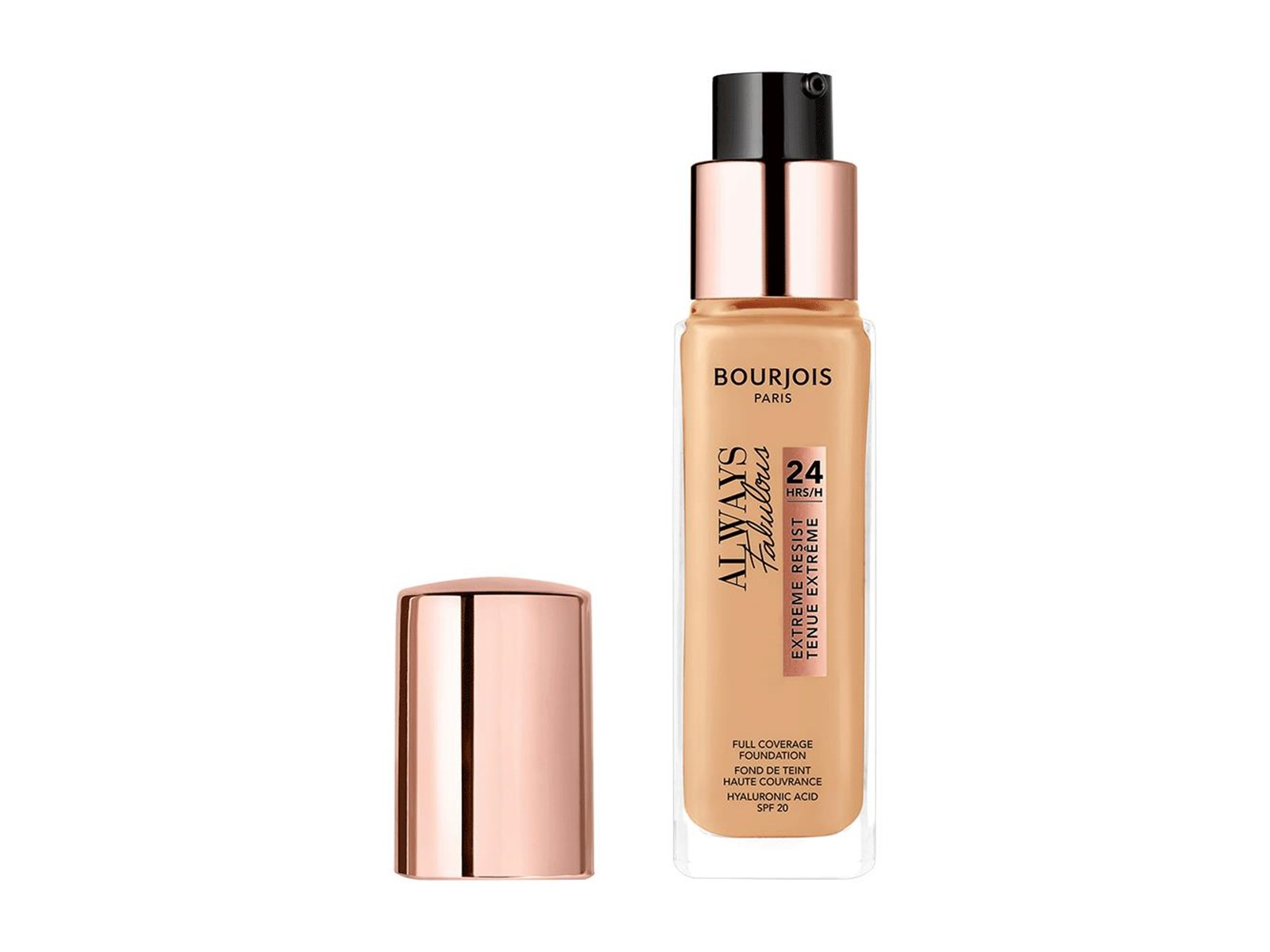Bourjois Always fabulous 24hrs foundation SPF20  - No. 125 Ivory Bourjois Always fabulous 24hrs foundation SPF20  - No. 125 Ivory